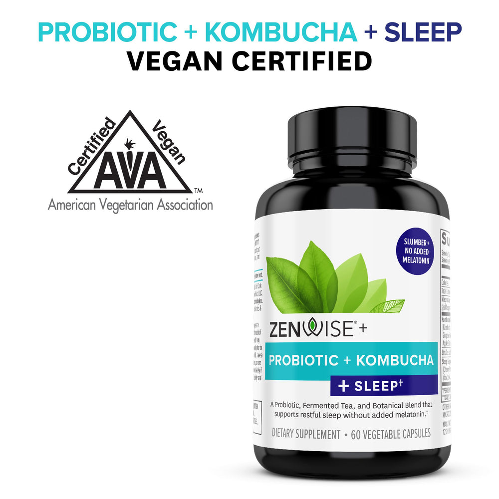 Probiotic + Kombucha + Sleep