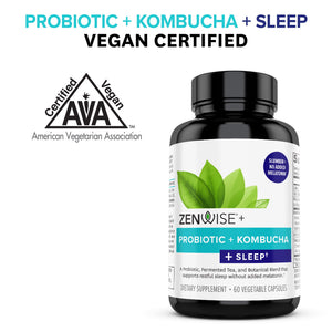 Probiotic + Kombucha + Sleep