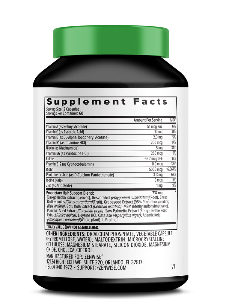 Hair Growth Vitamins